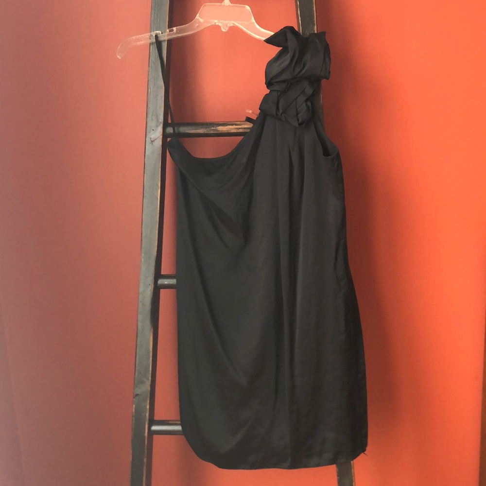 Seven for all mankind one shoulder dress